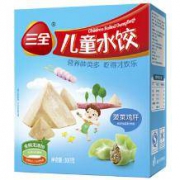 三全 儿童水饺 菠菜鸡肝口味 300g 42只