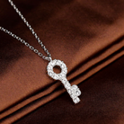 Swarovski 施华洛世奇 Believe 水晶钥匙项链 5007830