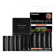 松下（Panasonic）  爱乐普 K-KJ55HCC40C 高性能充电电池5号2550mAh*4粒+智能急速充电器套装