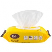 H&U 婴儿手口湿巾 80抽*5包 送5小包