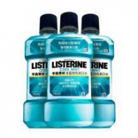 李施德林 冰蓝漱口水 500ml*3瓶*2件