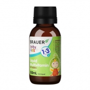89年老牌 澳洲进口 brauer 儿童复合维生素 滴剂100ml