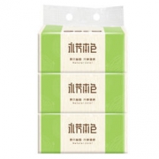 顺清柔 本色木浆抽纸 3层100抽*3包*2件 16.9元（2件5折，合8.45元/件）