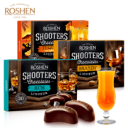 Roshen 如胜 （朗姆酒+白兰地+龙舌兰） 酒心巧克力 150g*3盒 57元包邮（147-90）