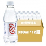 689 PURE TABLE WATER 天然矿泉水 330ml*12瓶/箱 *2件