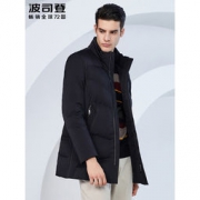 BOSIDENG 波司登 B80141127 男士商务风中长鹅绒羽绒服 1328元包邮（津贴+券）