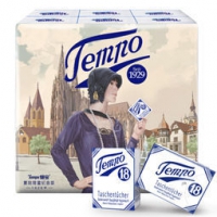 Tempo 得宝 复刻版手帕纸 4层加厚 7张*12包 6.8元