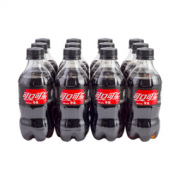 Coca-Cola 可口可乐 Zero 零度 碳酸饮料 300ml*12  15.8元