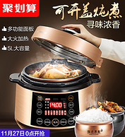 今日结束！Joyoung 九阳 Y-50C810 球形双胆智能电压力锅5L