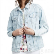 1.5折！限M码，True Religion 真实信仰 女士经典牛仔外套 Prime会员免费直邮含税