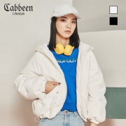 卡宾（CABBEEN）   女士90%含绒短款羽绒服 2色