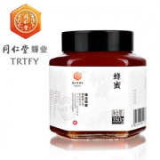 北京同仁堂 天然野生百花蜂蜜 350g/瓶*2 波美度≥43