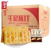海玉 苏打饼干千层梳打香葱芝麻味1kg