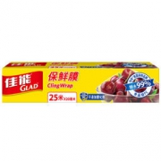 Glad 佳能 25米 强韧易撕保鲜膜 W108(25m*20cm)*14件 108.6元（满减）