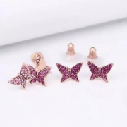 SWAROVSKI 施华洛世奇 5378694 LILIA 蝴蝶耳环套装 +凑单品