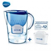 BRITA 碧然德 金典系列 滤水壶 3.5L蓝+12枚装 Maxtra 多效滤芯 1壶13芯