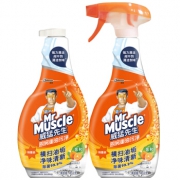 威猛先生（Mr Muscle）  厨房重油污净 清新柑橘 455g*2瓶