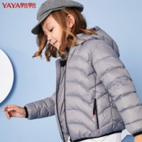 鸭鸭童装 男童羽绒服 Y-T583105 灰色 258元包邮（需用券）