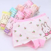 13点开始： Miffy 米菲 女童棉质内裤 4条装