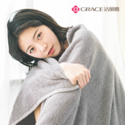 grace 洁丽雅 纯棉成人加厚浴巾 140*70cm*500g 29.9元包邮（39.9-10）