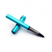 凌美（lamy）  2017限量款 恒星系列宝珠笔 太平洋蓝色 黑色笔芯