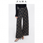 ZARA新款 女装 印花裤 01165676830