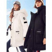 GOLDFARM 高梵 男女款中长款工装羽绒服