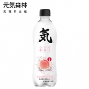 元气森林 无糖0脂苏打气泡水 白桃味 480ml*12瓶
