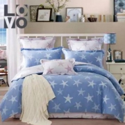 LOVO 全棉床品四件套1.2~1.8米 多款