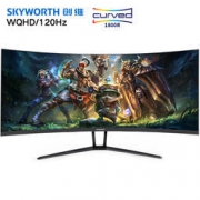 14日0点： Skyworth 创维 S5AQ35C 35英寸曲面电竞高清显示器 2599元包邮