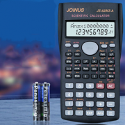 我佳 JS-82MS-A 科学计算器 黑色 送电池 9.9元包邮（12.9-3）