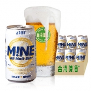 台湾啤酒 MINE全麦啤酒330ml*6罐
