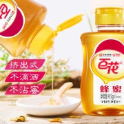 中华老字号 百花 野生蜂蜜 415g/瓶 2瓶