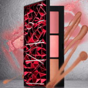 0点、圣诞限定：Nars 纳斯 铆钉系列 限量版腮红盘 哑光自然柔玫瑰色