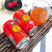 牵手 山楂红枣苹果复合果汁 310ml*4罐