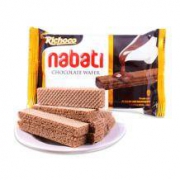 凑单品：印尼进口 丽芝士nabati 纳宝帝巧克力味威化饼干 58g