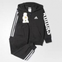 双12预售：adidas  阿迪达斯 LK G FZ HDY SET  BS3308 儿童运动套装 *3件