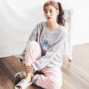 樱莉芬 珊瑚绒睡衣 家居服套装