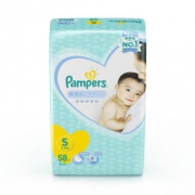 京东PLUS会员：Pampers 帮宝适 婴儿纸尿裤 S58片 *3件+凑单品 300元包邮（需用券，合100元/件）