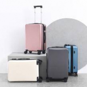 历史新低：网易严选 磨砂PC膜拉链登机箱 20寸