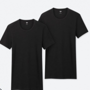 UNIQLO优衣库  SUPIMA 408871 圆领T恤 2件装