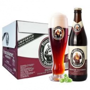 Franziskaner 德国进口 范佳乐（教士）小麦黑啤酒500ml*20瓶 整箱装 118元包邮（需用券）