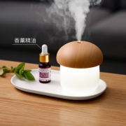 摩捷 大雾静音 柔光迷你加湿器 280ml 防干烧自动断电   带1瓶香薰精油