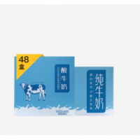 网易严选 纯牛奶12盒*2提+酸牛奶12盒*2提 158元包邮