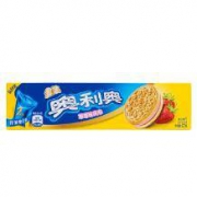 奥利奥 金装夹心饼干 草莓味 97g*4件