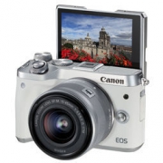 29日8点：Canon 佳能 EOS M6 15-45mm 无反相机套机 白色 3498元包邮