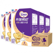 Synutra 圣元 优博 布瑞弗尼4段儿童配方牛奶 200ml*3  59元，可优惠至32.97元/件