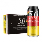 5.0 ORIGINAL 皮尔森啤酒 500ml*24听 *2件 156元包邮（满减，合78元/件）