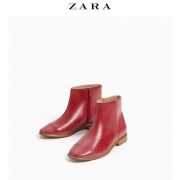 ZARA  女童拼接鞋头短靴