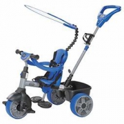 Little Tikes 小泰克 4合1推骑三轮车 蓝银 399元包邮